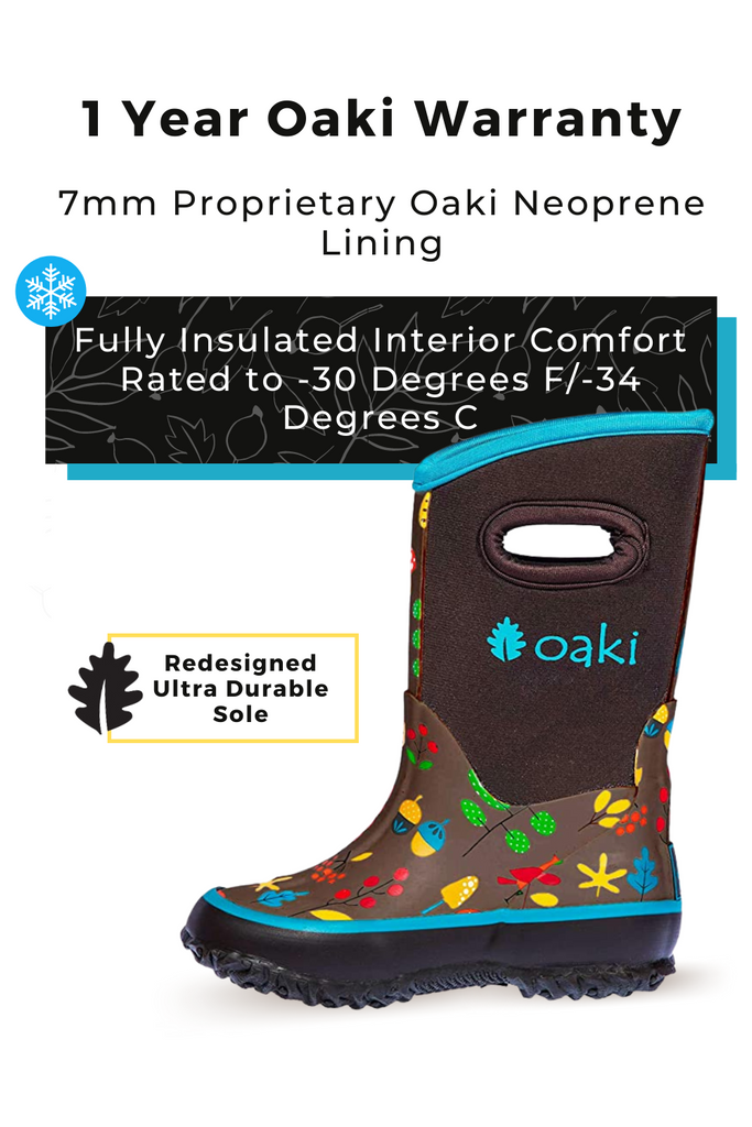 Oakiwear rain boots toddler online