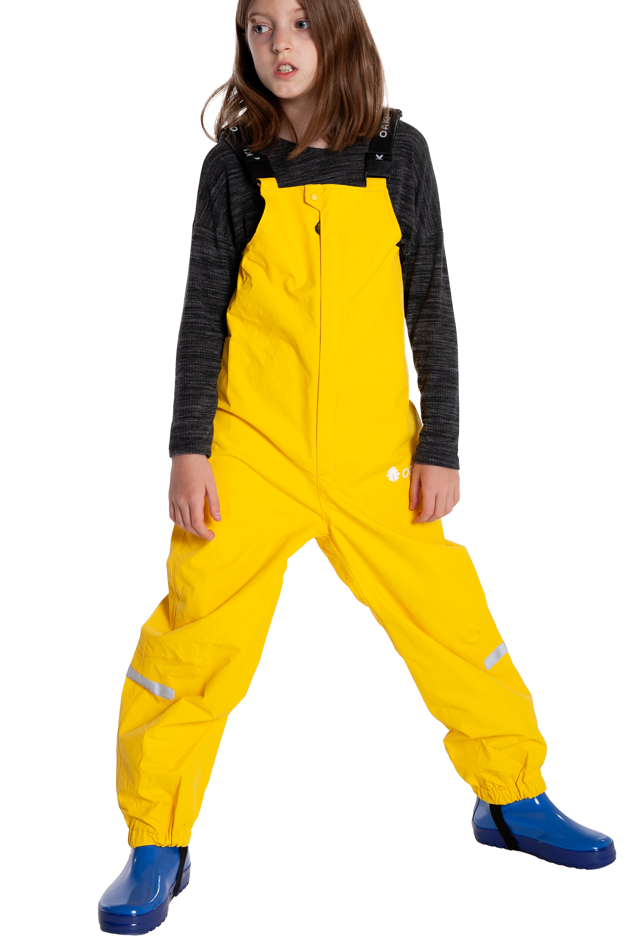 Women's rain top bib overalls