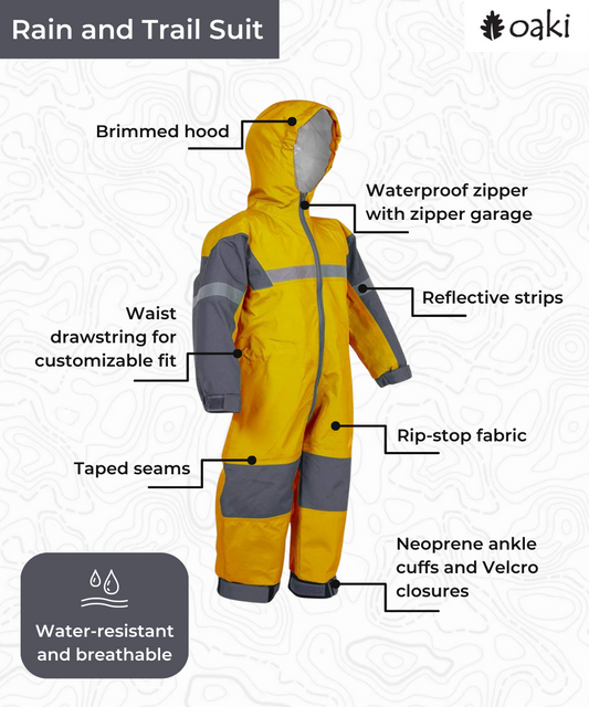 Children's Trail Suit, Sundance Yellow