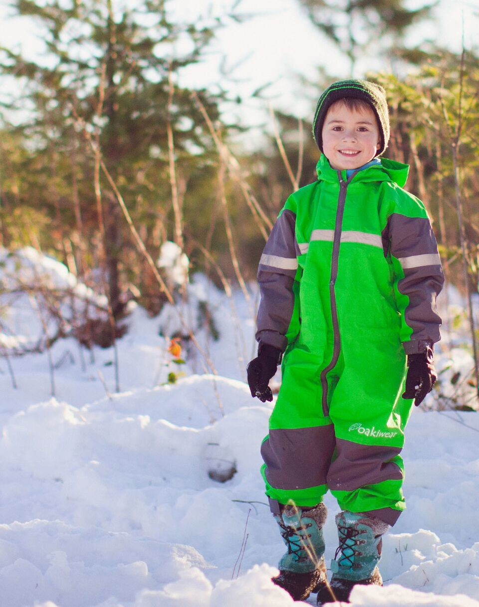 Children's Trail Suit, Classic Green