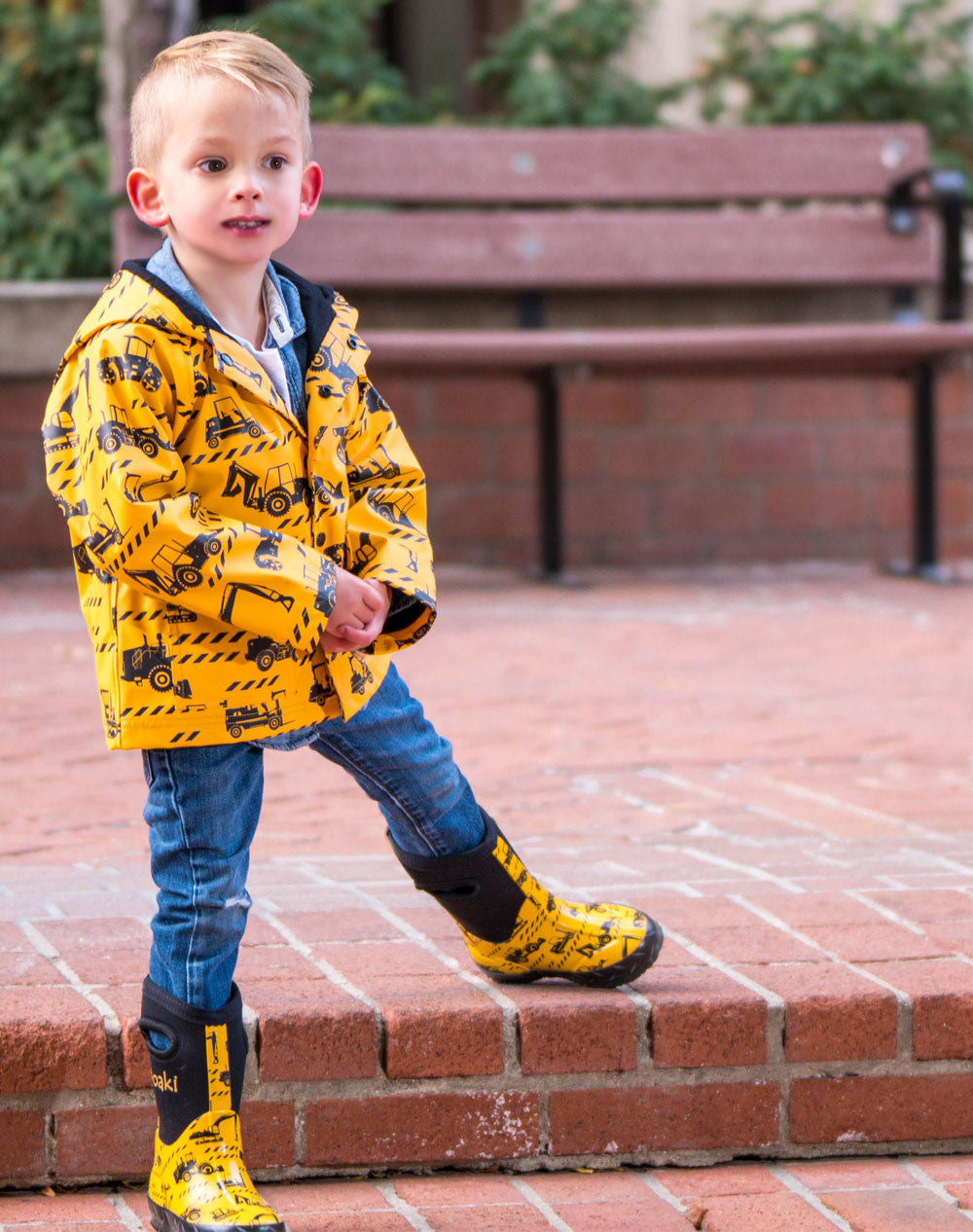 Children's Neoprene Rain/Snow Boots, Construction â OAKI